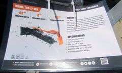 H-819 Wolverine Skid Steer Trencher