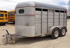 H-768 1993 C&B Horse Trailer