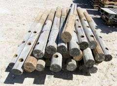 H-455 3 Hole Fence Posts