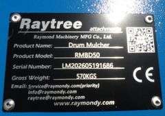 H-641 Raytree Drum Mulcher