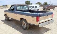 H-900  1986 Ford Ranger XL Pickup