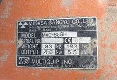 H-191 Mikasa Plate Compactor