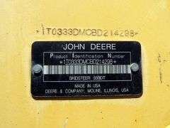 H-335 John Deere 333D Skid Steer