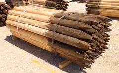 H-204 Round Driveable Fence Posts (50)