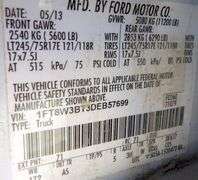H-470  2013 Ford F-350 Pickup