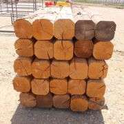 H-208 Treated Fence Posts (25)