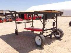 H-1056 Shaded Vegetable Picker Cart