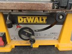 H-248 DeWalt Table Saw