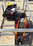 H-848 Wolverine Skid Steer Post Driver