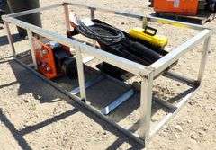 H-848 Wolverine Skid Steer Post Driver