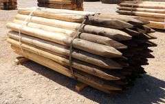 H-203 Round Driveable Fence Posts (50)