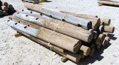 H-455 3 Hole Fence Posts