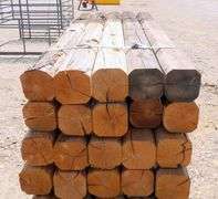 H-208 Treated Fence Posts (25)