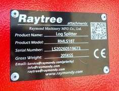 H-647 Raytree Log Splitter