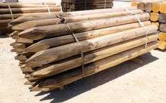 H-202 Round Driveable Fence Posts (40)