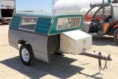 H-596  Pickup Bed Trailer with Topper