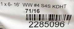 H-370 1X6 Lumber