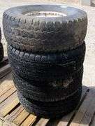 H-178  Pickup Tires + Wheels (4)