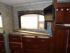 H-534 2008 Tahoe Toy Hauler 37' Trailer