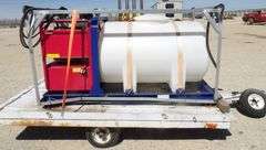 H-181 Portable Pressure / Steam Cleaner on Trailer