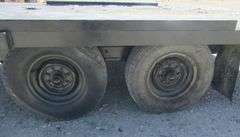 H-233 1986 Specially Constructed Flatbed Gooseneck Trailer