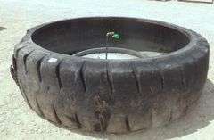 H-107  Livestock Tire Water Trough