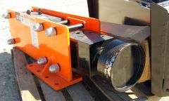 H-849 Wolverine Skid Steer Post Driver