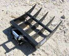 H-834 Mini Excavator Rake