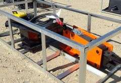 H-848 Wolverine Skid Steer Post Driver