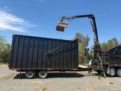 H-1040 2006 Sterling Grapple Truck W/ Custom 50 Yard Dump Trailer