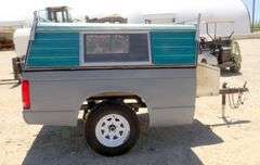 H-596  Pickup Bed Trailer with Topper
