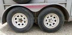 H-768 1993 C&B Horse Trailer