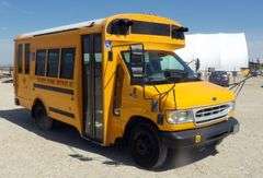 H-101 1998 Ford E-350 Bluebird School Bus