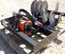 H-856 Wolverine Skid Steer Auger