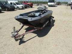 H-993 2018 Sun Dolphin Sportsman 10 Boat W/Trailer