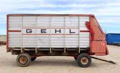 H-744  Gehl Feed Wagon