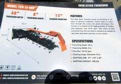 H-820 Wolverine Skid Steer Trencher