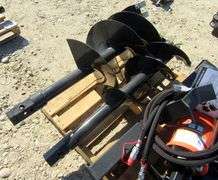 H-826 Wolverine Skid Steer Auger