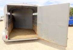 H-768 1993 C&B Horse Trailer