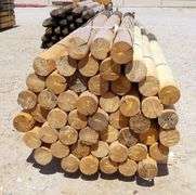 H-203 Round Driveable Fence Posts (50)