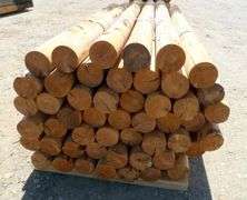 H-204 Round Driveable Fence Posts (50)