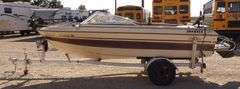 H-1006 1984 Sun Dance 16' Boat & Trailer