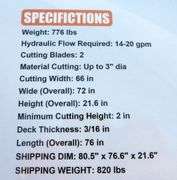 H-857 Wolverine Skid Steer Field Mower