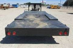 H-233 1986 Specially Constructed Flatbed Gooseneck Trailer