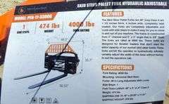 H-866 Wolverine Skid Steer Pallet Fork