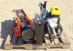 H-849 Wolverine Skid Steer Post Driver