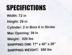 H-847  Wolverine Skid Steer Grapple Bucket