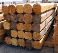 H-206 Wooden Fence Posts (25)