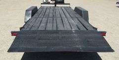 H-252 2013 Econoline Tilt Deck Car Hauler Trailer