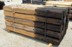 H-446  Wooden Fence Posts  (25)
